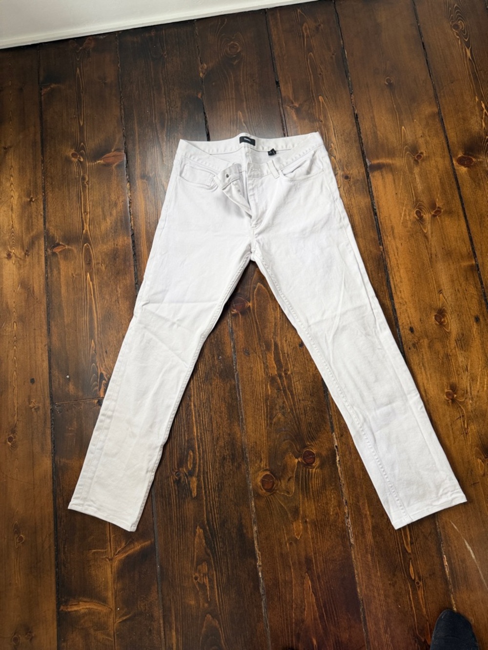 Theory Men's Slim Jeans in stone color